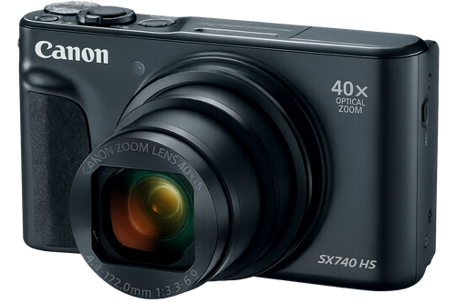 Canon PowerShot SX740 HS - 20.1MP Compact Camera with 4K Video & Flip Screen