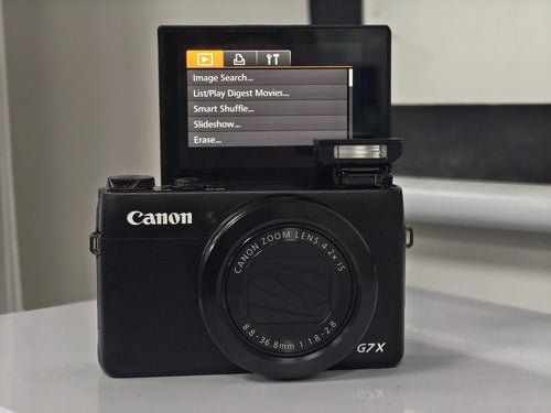 Canon PowerShot G7 X Mark III – 20.1MP Compact Camera with 4K Video & Flip Screen